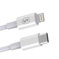 Miniatyrbild 3 av 3: SiGN USB-C till Lightning kabel 20W, 0.25m - Vit