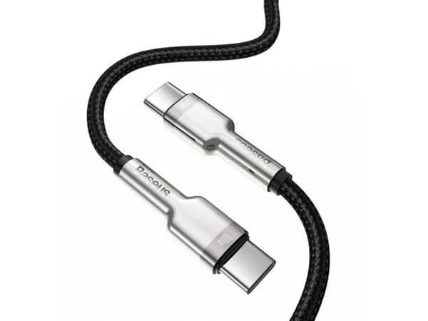 Baseus 6953156202368, 2 m, USB C, USB C, USB 2.0, 0,48 Gbit/s, Svart