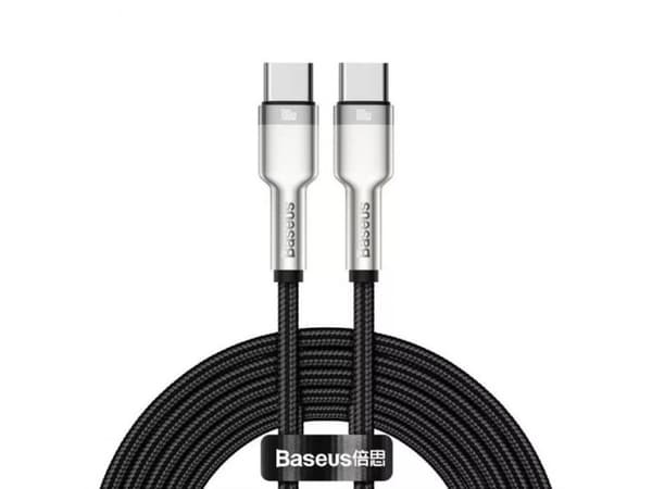 Baseus 6953156202368, 2 m, USB C, USB C, USB 2.0, 0,48 Gbit/s, Svart