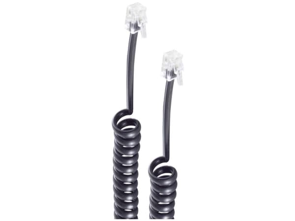 shiverpeaks BS70135-7.5, 7,5 m, RJ-10, RJ-10, Hvit, Hankjønn, Hankjønn