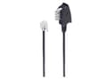 Miniatyrbild 1 av 4: shiverpeaks BS70113-6/2, 3 m, TAE-N, RJ11, Sort, Hanstik, Hanstik