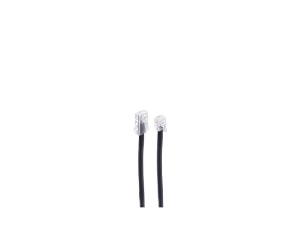 shiverpeaks BS70256, 6 m, RJ-11, RJ-45, Svart, Hanstik