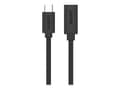 Miniatyrbilde 4 av 5: Unitek C14086BK - USB-forlengelseskabel - 24 pin USB-C (hunn) til 24 pin USB-C (hann) - USB 3.2 Gen 2 - 20 V - 5 A - 1.5 m - USB Power Delivery (100