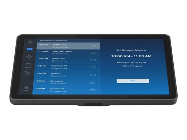 Logitech - Videokonferansesett (Logitech Rally Bar Mini, Logitech Tap IP) - Zoom Certified, RingCentral Certified