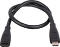 Miniatyrbild 4 av 5: Akyga AK-USB-32 - USB-förlängningskabel - 24 pin USB-C (hane) till 24 pin USB-C (hona) - USB 3.2 Gen 2 - 20 V - 5 A - 30 cm - stöd för 4K - svart