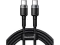 Miniatyrbild 1 av 5: Baseus Cafule, 2 m, USB C, USB C, USB 2.0, 0,48 Gbit/s, Svart