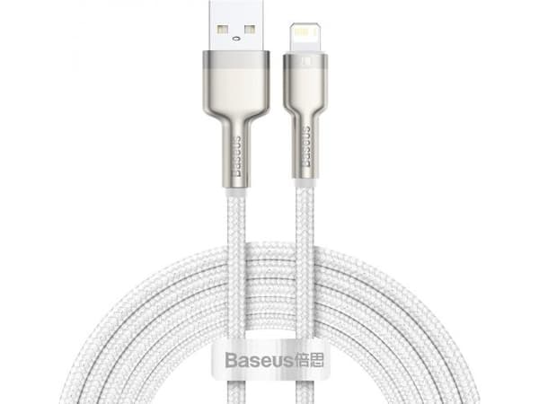 Baseus Cafule, 2 m, Lightning, USB A, Hanstik, Hanstik, Hvid