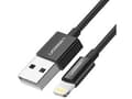 Pikkukuva 2 / 3: Ugreen 80823 US155, Musta, USB A, Lightning, 2 m, Uros, Uros