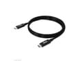 Miniatyrbild 5 av 5: Club 3D - USB-kabel - 24 pin USB-C (hane) till 24 pin USB-C (hane) - USB4 Gen3x2 - 48 V - 5 A - 1 m - 8K60Hz stöd, dubbelriktad, stöd för strömlevera