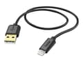 Miniatyrbild 1 av 2: Hama Prime Line - Lightning-kabel - Lightning hane till USB hane - 1.5 m - svart - formpressad