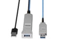 Miniatyrbilde 4 av 5: Lindy 43346, 100 m, USB A, 2 x USB A, USB 3.2 Gen 1 (3.1 Gen 1), 5 Gbit/s, Blå, Sølv