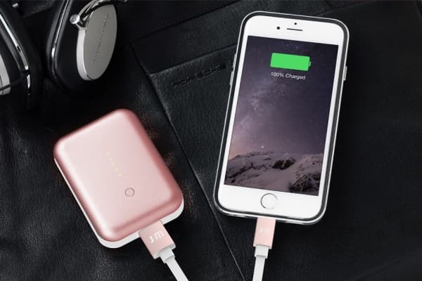 JustMobile DC-268RG, 1,2 m, Lightning, USB A, Vaaleanpunainen, Valkoinen, Suora, Suora