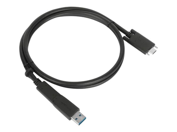 Targus - USB-kabelsett - tommelskruer - svart - for Targus Universal, Universal DV4K, USB-C Universal QUAD 4K, USB-C Universal QUAD HD