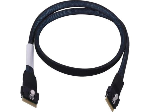 Microchip Technology ACK-I-SlimSASx8-SlimSASx8-0.8M, 0,8 m, SlimSAS ×8 (SFF-8654), SlimSAS ×8 (SFF-8654), Rett, Rett, Hankjønn/hankjønn