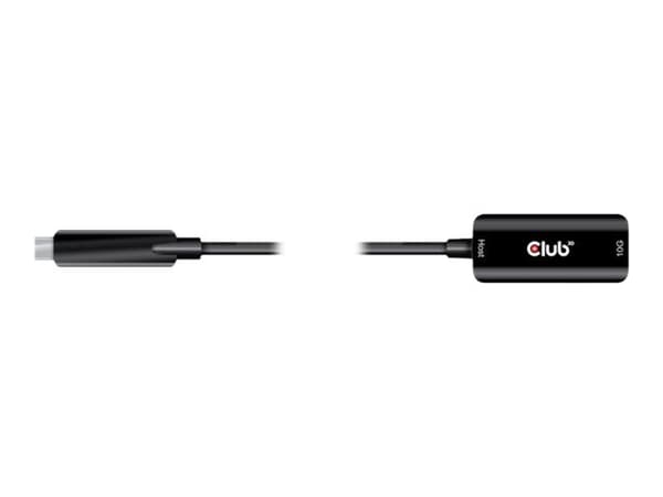 Club 3D - USB-jatkojohto - USB-C (uros) - USB Type A (naaras) - USB 3.1 Gen 2 - 900 mA - 5 m - USB-virta, kaksisuuntainen