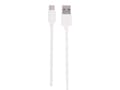 Miniatyrbild 1 av 4: Vivanco DCVVUSBC20A015W, 0,15 m, USB C, USB A, USB 2.0, Vit