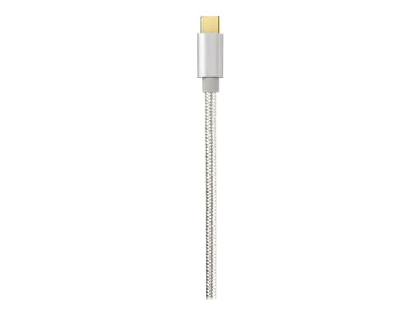 Nedis USB-kabel | USB 3.2 Gen 1 | USB-C™-kontakt | USB-C™ | 4K@60Hz | 5 Gbps | Forgylt | 2,00m | runde | Flettet / Nylon | Aluminium | Emballasje