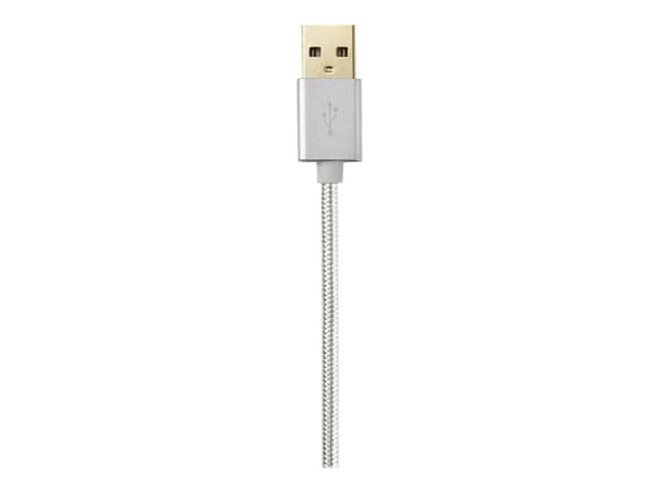 Nedis - USB-kabel - USB Type A (hann) til USB-C (hann) - USB 3.1 Gen 2 - 1 m - rund - aluminium