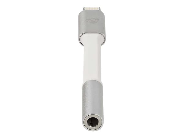 Nedis - Lightning til hodetelefonjakk-adapter - Lightning hann til mini-phone stereo 3.5 mm hunn - 15 cm - aluminium