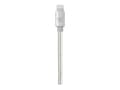 Miniatyrbilde 2 av 5: Nedis USB-kabel | USB 2.0 | Apple Lightning 8 pins | USB-C™-kontakt | 480 Mbps | Forgylt | 2,00m | runde | Flettet / Nylon | Aluminium | emballasje
