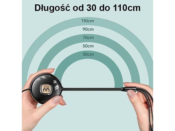 USAMS kaapeli U69 3in1 1m musta (salama/microUSB/USB-C) SJ508USB01 (US-SJ508)