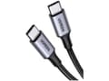 Miniatyrbild 4 av 4: Ugreen - USB-kabel - 24 pin USB-C (hane) till 24 pin USB-C (hane) - 20 V - 5 A - 1.83 m - USB-strömförsörjning (100W) - svart
