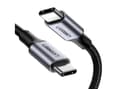 Miniatyrbild 1 av 4: Ugreen - USB-kabel - 24 pin USB-C (hane) till 24 pin USB-C (hane) - 20 V - 5 A - 1.83 m - USB-strömförsörjning (100W) - svart