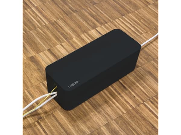 LogiLink KAB0077, Kaapelirasia, Universal, Muovi, Musta