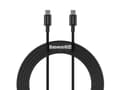 Miniatyrbild 1 av 3: Baseus Superior, 1 m, USB C, USB C, USB 2.0, 480 Mbit/s, Sortera