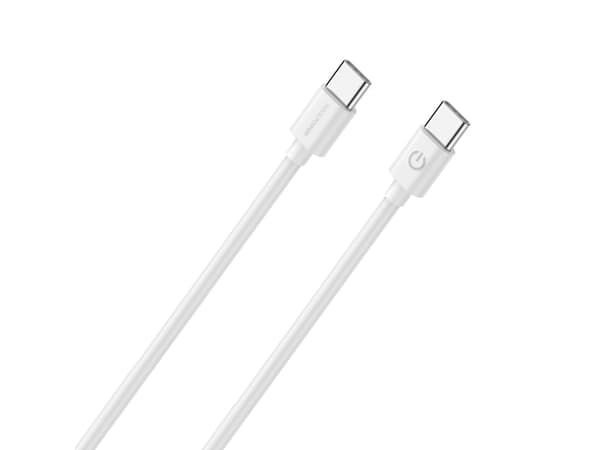 RealPower 404307, 2 m, USB C, USB C, USB 2.0, 0,48 Gbit/s, Hvit