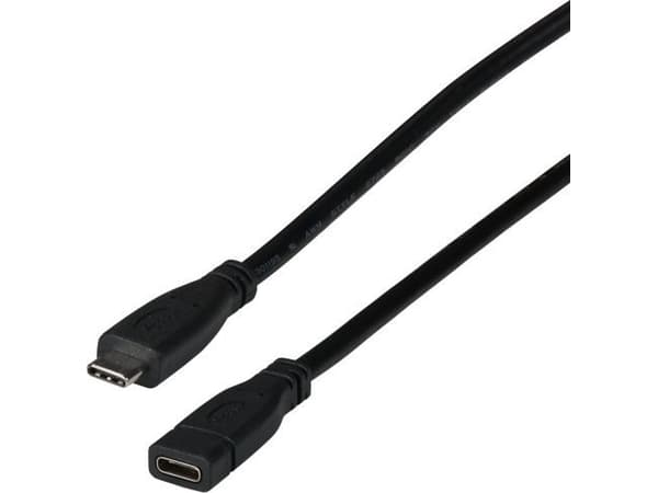 EFB Elektronik EBUSBC-USBC10GE.0,2, 0,2 m, USB C, USB C, USB 3.2 Gen 2 (3.1 Gen 2), 10 Gbit/s, Svart