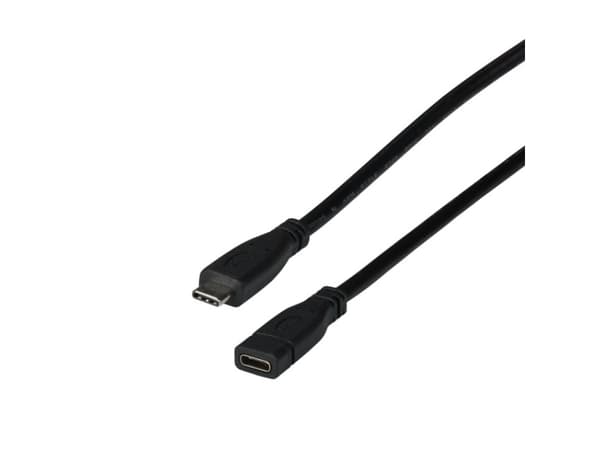 EFB Elektronik EBUSBC-USBC10GE.0,2, 0,2 m, USB C, USB C, USB 3.2 Gen 2 (3.1 Gen 2), 10 Gbit/s, Svart
