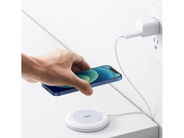 UGREEN CD245 trådløs lader, 15W (hvit)