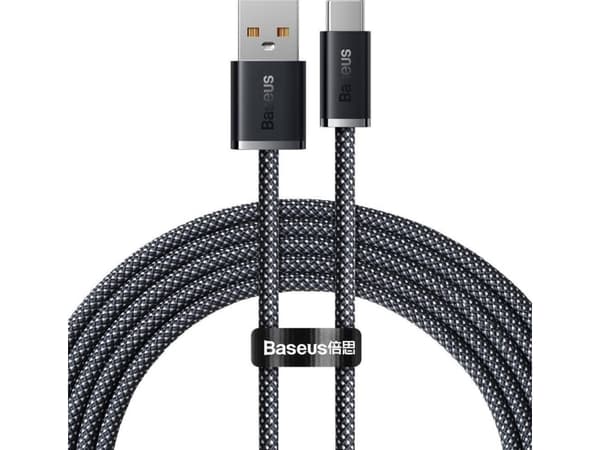 USB-A to USB-C Cable Baseus Dynamic Series, 100W, 5A, 2m, Grey CALD000716