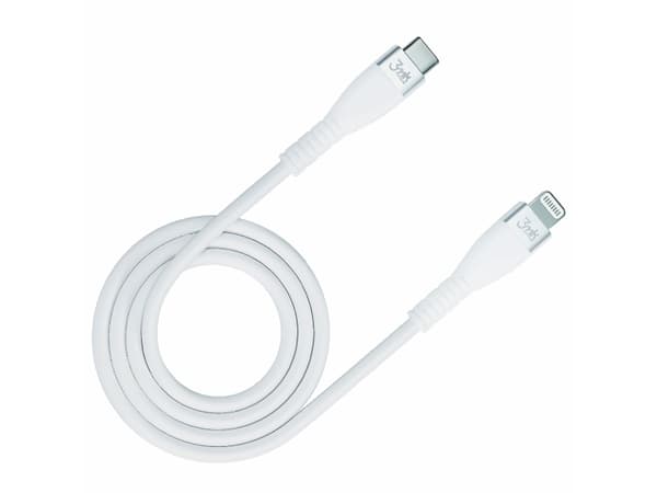 3mk Salama 1.0m 20W 3A valkoinen