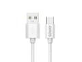 Miniatyrbilde 5 av 5: Savio USB cable 2 m USB 2.0 USB A - USB C White CL-168, 3 m, USB C, USB A, USB 2.0, 0,48 Gbit/s, Hvit