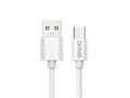 Miniatyrbilde 1 av 5: Savio USB cable 2 m USB 2.0 USB A - USB C White CL-168, 3 m, USB C, USB A, USB 2.0, 0,48 Gbit/s, Hvit