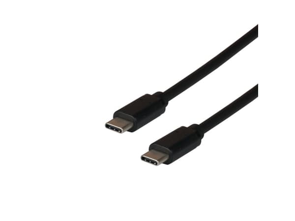 EFB Elektronik EBUSBC-USB20CK.3, 3 m, USB C, USB C, USB 2.0, 0,48 Gbit/s, Svart
