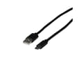 Miniatyrbilde 1 av 2: EFB Electronics EBUSBC-USB20AK.1, 1 m, USB C, USB A, USB 2.0, 480 Mbit/s, sortering