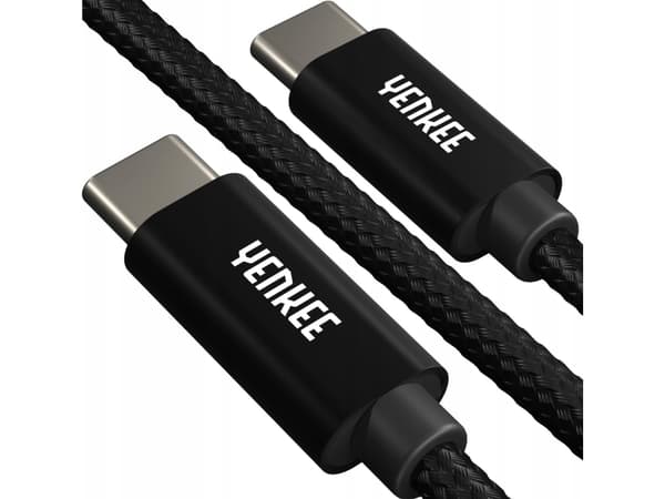 Kabel USB Yenkee YCU C102 BK Kabel USB C-C 2.0/ 2m YENKEE