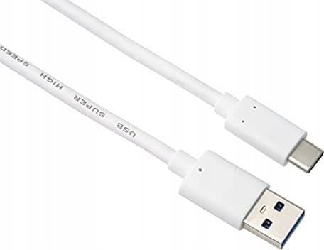 PremiumCord USB-kabel PremiumCord USB-C - USB 3.0 A (USB 3.2 generation 2, 3A, 10Gbit/s) 3m, bílá