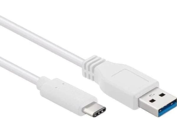 PremiumCord USB-kabel PremiumCord USB-C - USB 3.0 A (USB 3.2 generation 2, 3A, 10Gbit/s) 3m, bílá