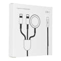 Miniatyrbild 3 av 3: 3in1 USB-C till USB-C, Lightning, Apple Watch kabel-C 1.2m