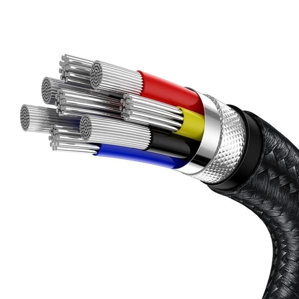 Baseus USB-C till USB-C kabel Cafule Series Metal 100W 5A 1m