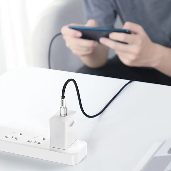 Baseus USB-C till USB-C kabel Cafule Series Metal 100W 5A 1m