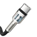 Miniatyrbild 10 av 11: Baseus USB-C till USB-C kabel Cafule Series Metal 100W 5A 1m