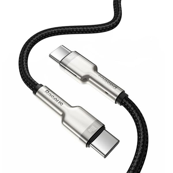 Baseus USB-C till USB-C kabel Cafule Series Metal 100W 5A 1m