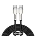 Miniatyrbild 1 av 11: Baseus USB-C till USB-C kabel Cafule Series Metal 100W 5A 1m