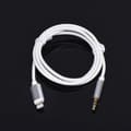Miniatyrbild 2 av 3: Adapter audio till iPhone Lightning 8-pin + Jack 3,5mm Vit kabel