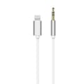 Miniatyrbild 1 av 3: Adapter audio till iPhone Lightning 8-pin + Jack 3,5mm Vit kabel